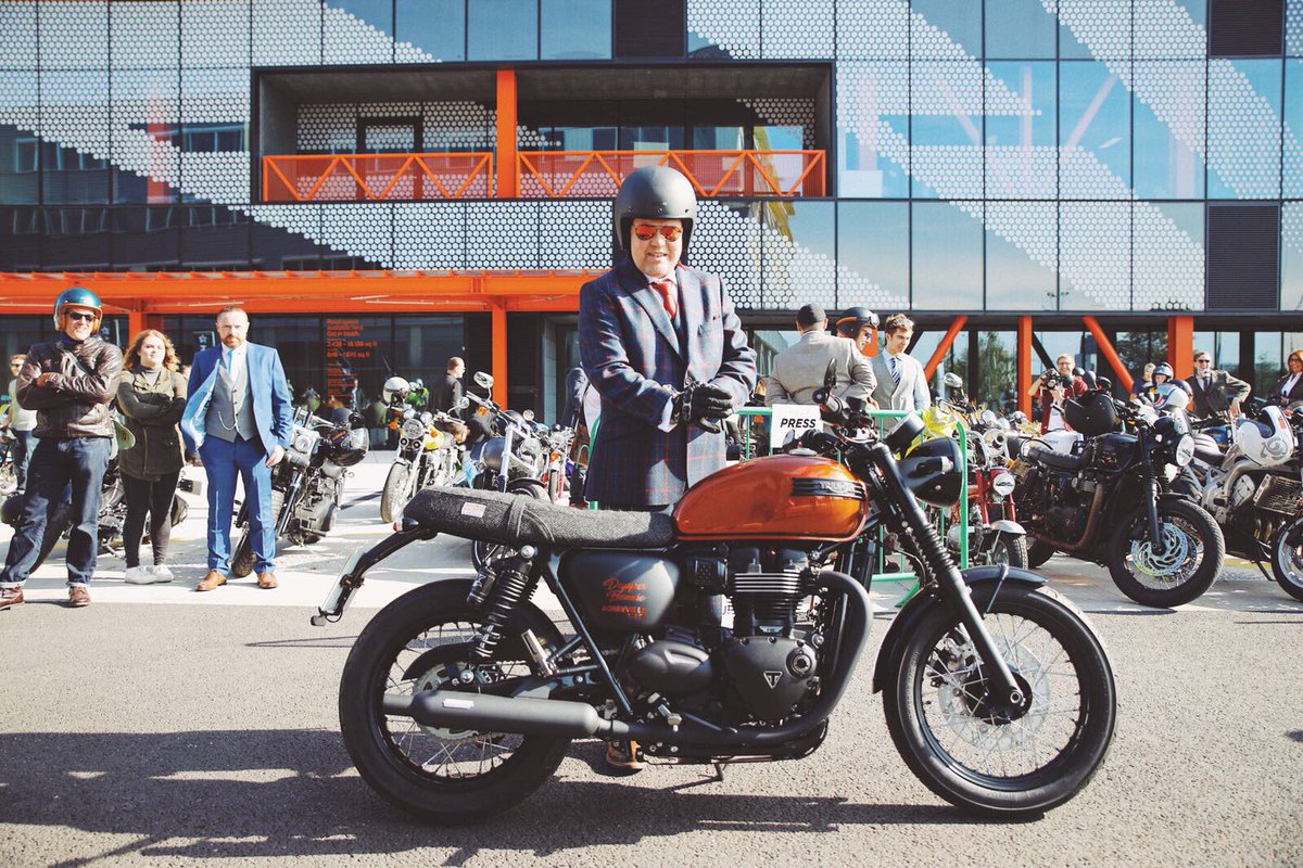  Triumph creates one-off Bonneville for Distinguished Gentleman’s Ride